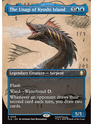 The Unagi of Kyoshi Island (Borderless foil) | Inglés | NM | TLA