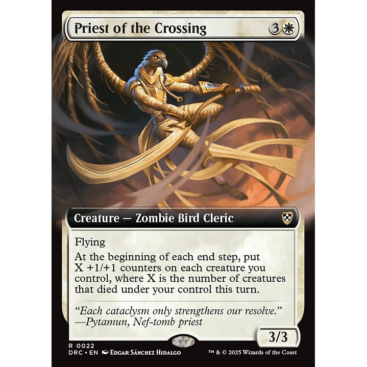 Priest of the Crossing (Extended Art) | Inglés | NM | DRC 1