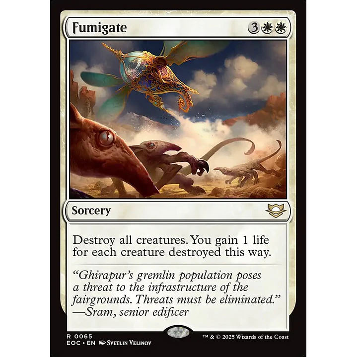 Fumigate | Inglés | NM | EOC 1