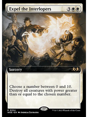 Expel the Interlopers (Extended Art) | Inglés | NM | WOE