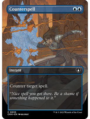 Counterspell (Borderless) | Inglés | NM | CMM