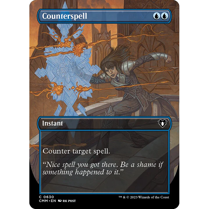 Counterspell (Borderless) | Inglés | NM | CMM 1