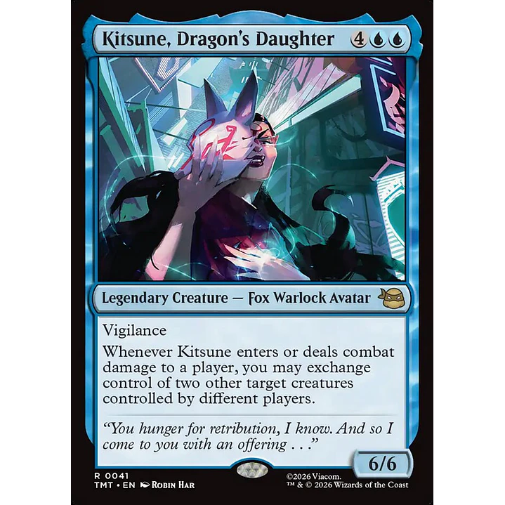 Kitsune, Dragon's Daughter | Inglés | NM | TMT 1