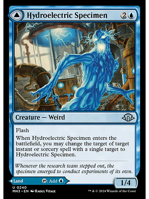 Hydroelectric Specimen // Hydroelectric Laboratory | Español | NM | MH3