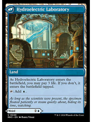 Hydroelectric Specimen // Hydroelectric Laboratory | Español | NM | MH3