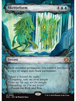 Mirrorform (Showcase) | Inglés | NM | ECL