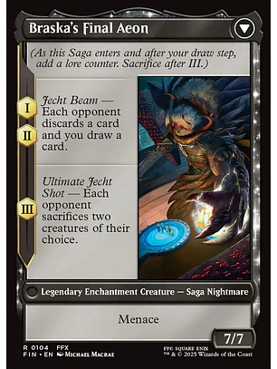 Jecht, Reluctant Guardian // Braska's Final Aeon | Inglés | NM | FIN