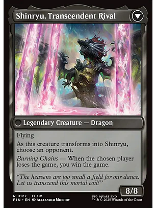 Zenos yae Galvus // Shinryu, Transcendent Rival | Inglés | NM | FIN