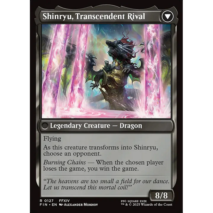 Zenos yae Galvus // Shinryu, Transcendent Rival | Inglés | NM | FIN 2