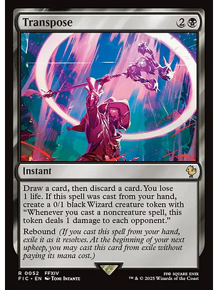 Transpose (Surge Foil foil) | Inglés | NM | FIC