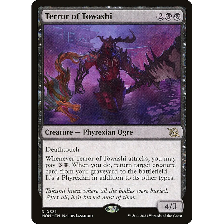 Terror of Towashi | Inglés | NM | MOM 1