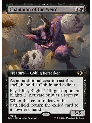 Champion of the Weird (Extended Art) | Inglés | NM | ECL