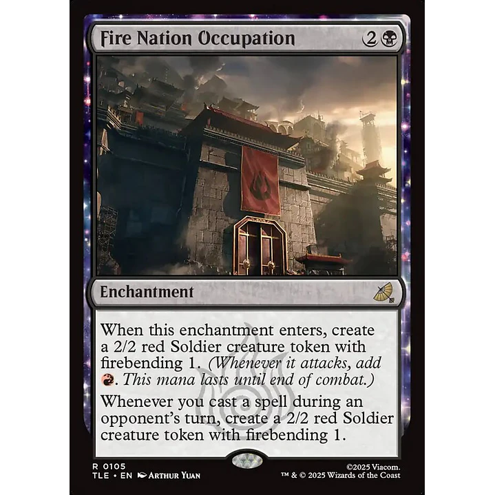 Fire Nation Occupation (foil) | Inglés | NM | TLE 1