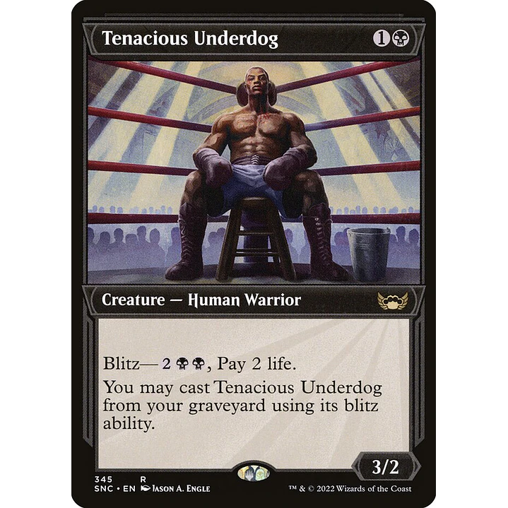 Tenacious Underdog (Showcase) | Inglés | NM | SNC 1