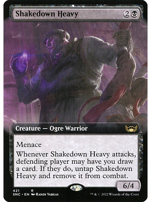 Shakedown Heavy (Extended Art) | Inglés | NM | SNC