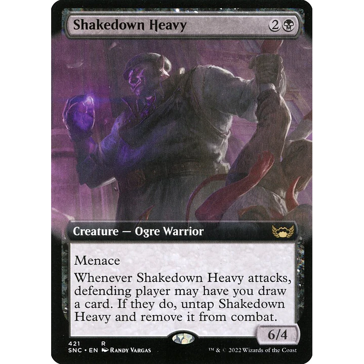 Shakedown Heavy (Extended Art) | Inglés | NM | SNC 1