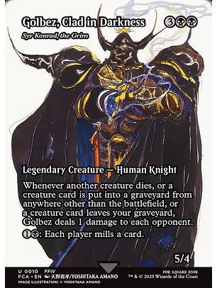 Syr Konrad, the Grim (Borderless) | Inglés | NM | FCA