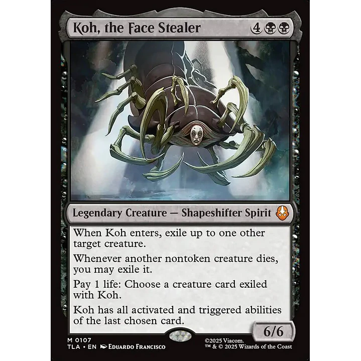 Koh, the Face Stealer | Inglés | NM | TLA 1