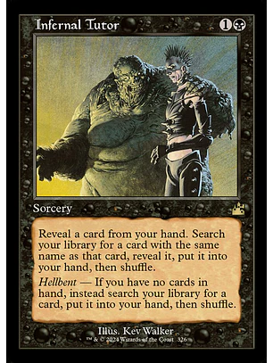 Infernal Tutor (Retro Frame) | Español | NM | RVR