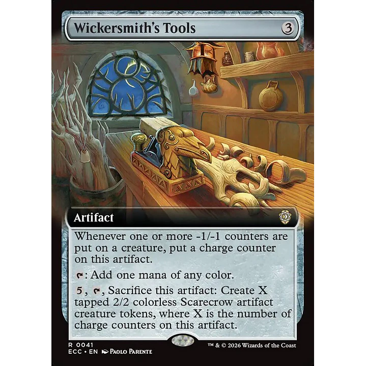 Wickersmith's Tools (Extended Art) | Inglés | NM | ECC 1