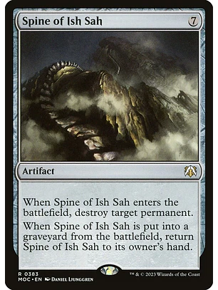 Spine of Ish Sah | Inglés | NM | MOC