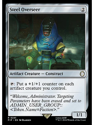 Steel Overseer | Inglés | NM | PIP