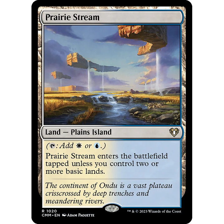 Prairie Stream | Inglés | NM | CMM 1