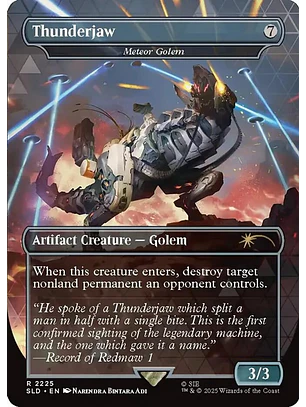 Meteor Golem (Borderless) | Inglés | NM | SLD