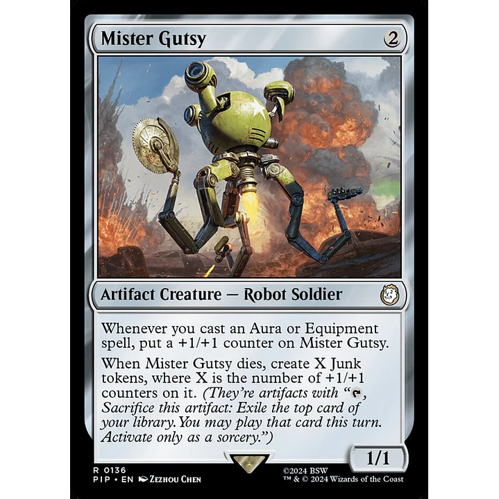 Mister Gutsy | Inglés | NM | PIP 1