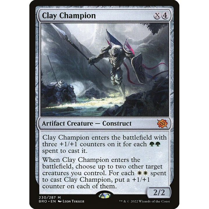 Clay Champion | Inglés | NM | BRO 1