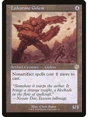Lodestone Golem (Retro Frame) | Inglés | NM | BRR
