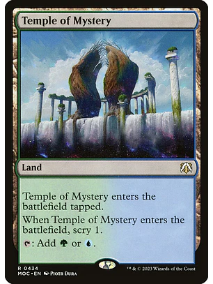 Temple of Mystery | Inglés | NM | MOC