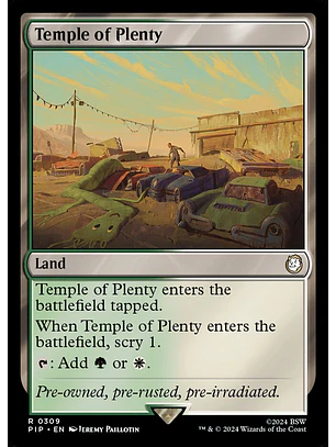 Temple of Plenty | Inglés | NM | PIP