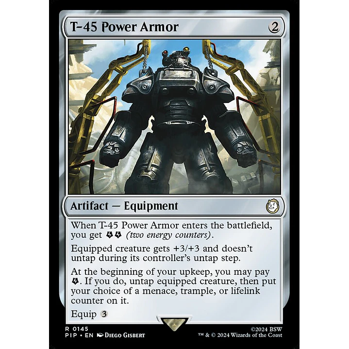 T-45 Power Armor | Inglés | NM | PIP 1