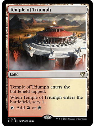Temple of Triumph | Inglés | NM | CMM