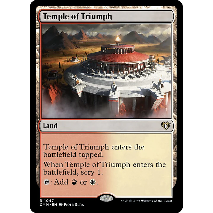 Temple of Triumph | Inglés | NM | CMM 1