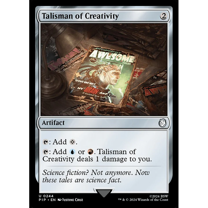Talisman of Creativity | Inglés | NM | PIP 1