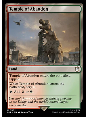 Temple of Abandon | Inglés | NM | PIP