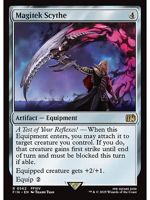 Magitek Scythe | Inglés | NM | FIN