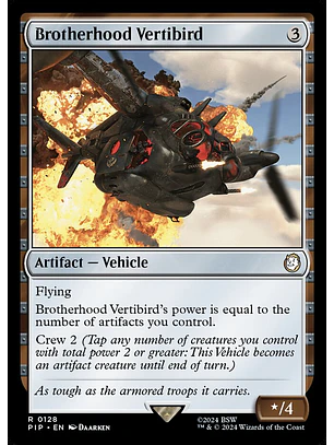 Brotherhood Vertibird | Inglés | NM | PIP
