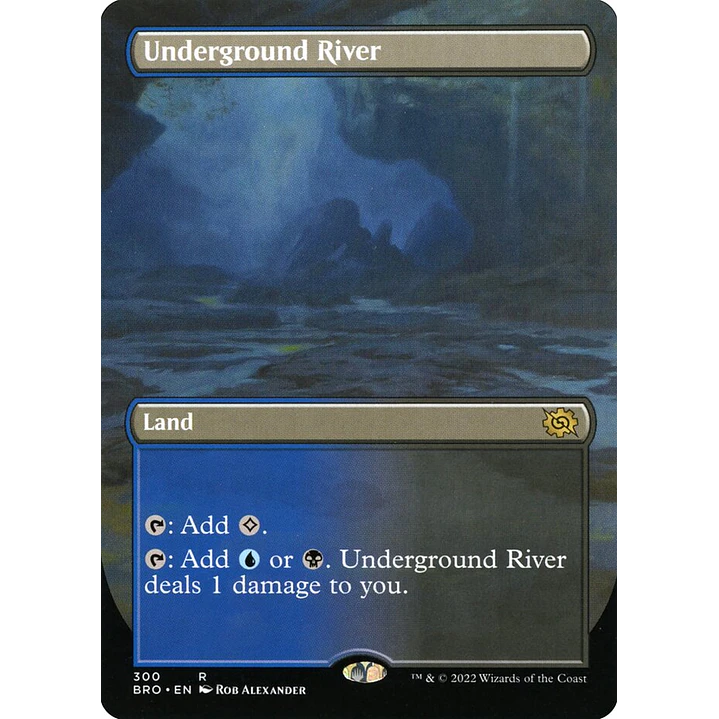 Underground River (Borderless) | Inglés | NM | BRO 1
