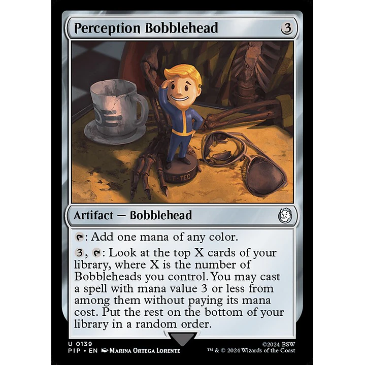 Perception Bobblehead | Inglés | NM | PIP 1