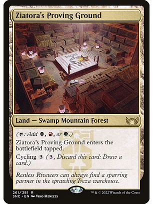 Ziatora's Proving Ground (foil) | Inglés | NM | SNC