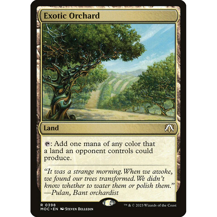 Exotic Orchard | Inglés | NM | MOC 1