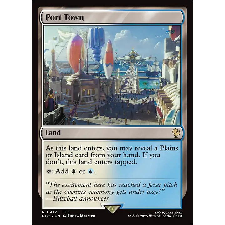 Port Town (Surge Foil foil) | Inglés | NM | FIC 1
