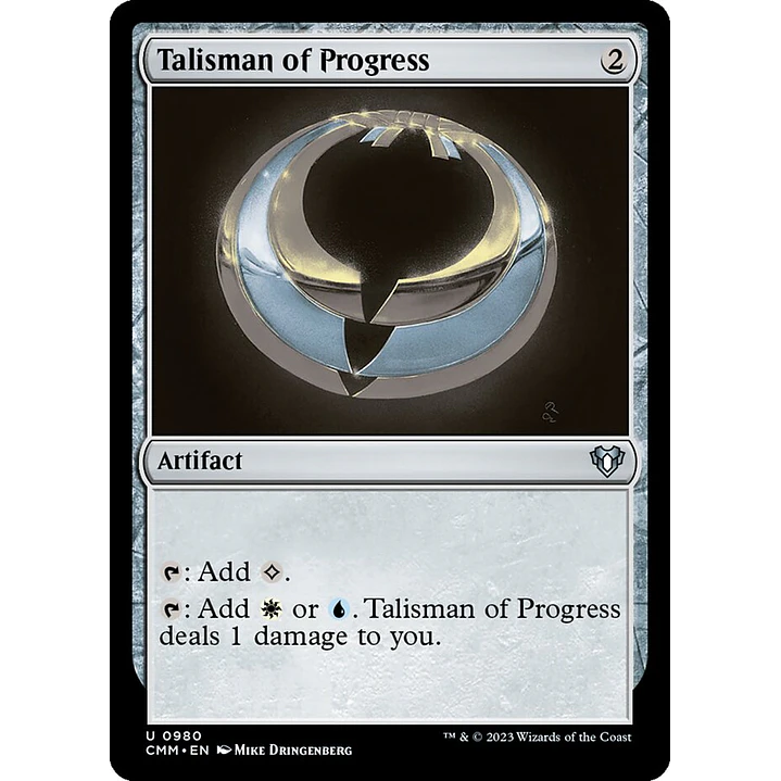 Talisman of Progress | Inglés | NM | CMM 1
