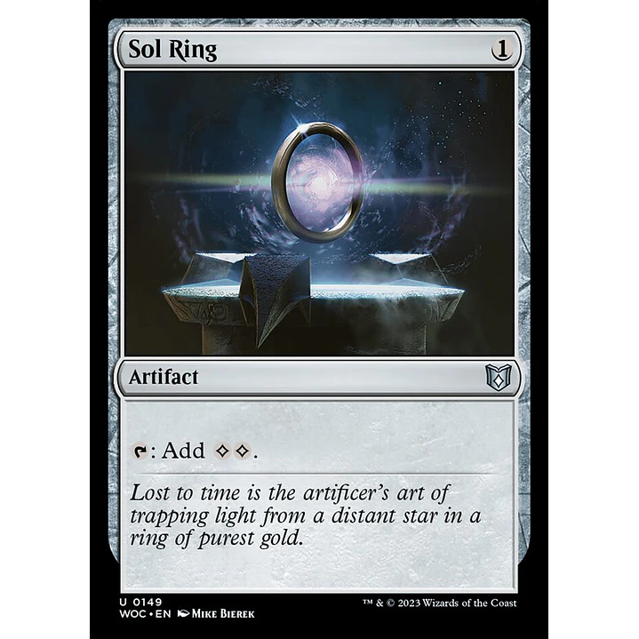 Sol Ring | Inglés | NM | WOC 1