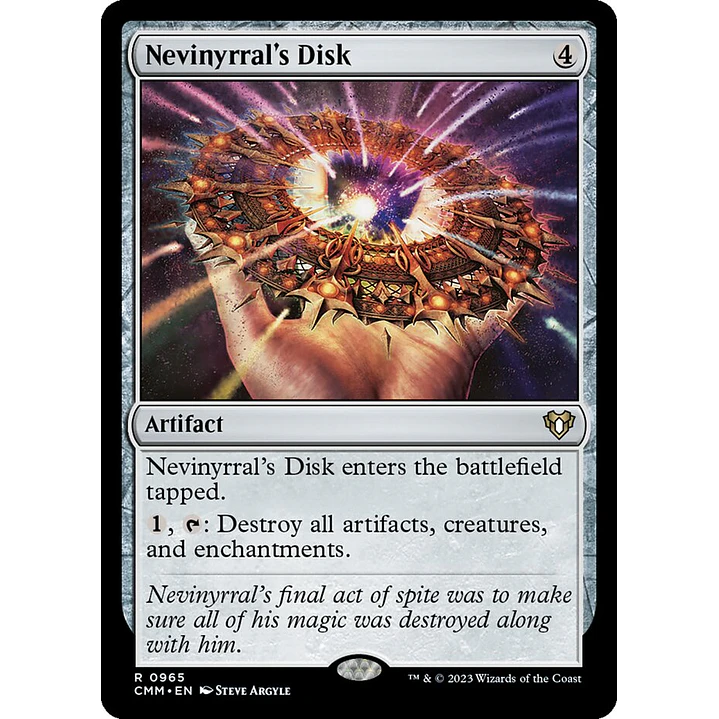 Nevinyrral's Disk | Inglés | NM | CMM 1