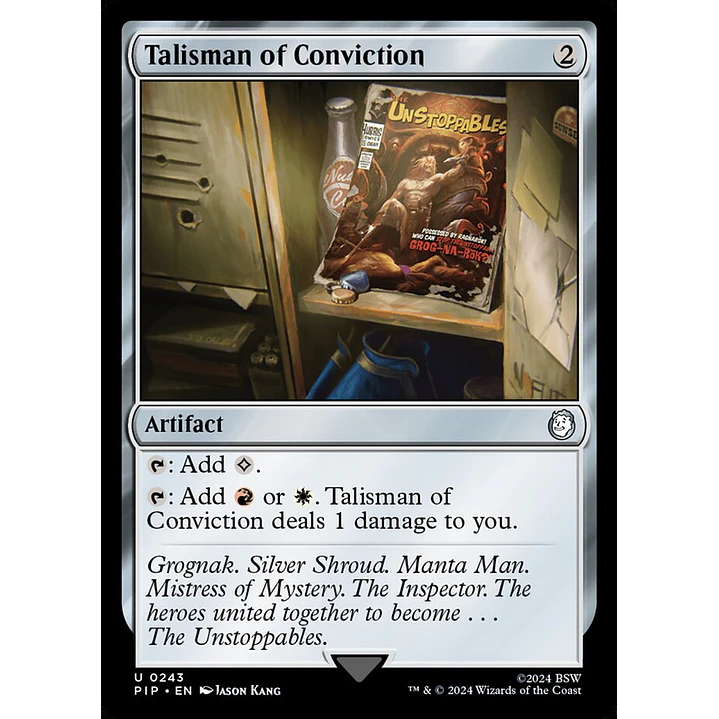 Talisman of Conviction | Inglés | NM | PIP 1