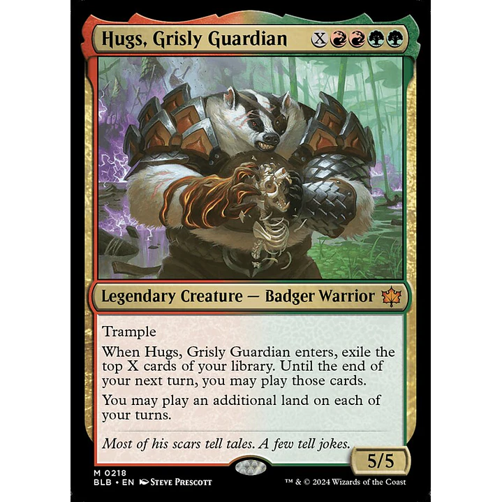 Hugs, Grisly Guardian | Inglés | NM | BLB 1